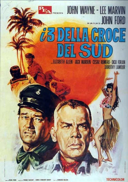 Donovan's Reef (1963) Italian poster