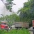 Dump trucks in the Central Mountains near Cerra Maravilla Dump trucks in the Central Mountains near Cerra Maravilla
