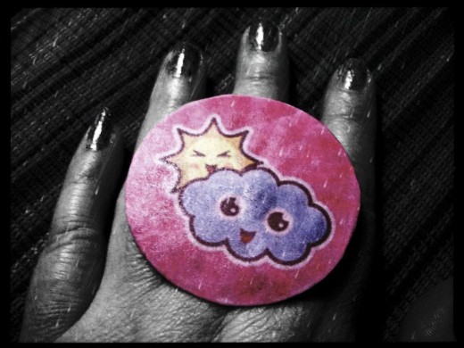 "Cloud" ring by me!