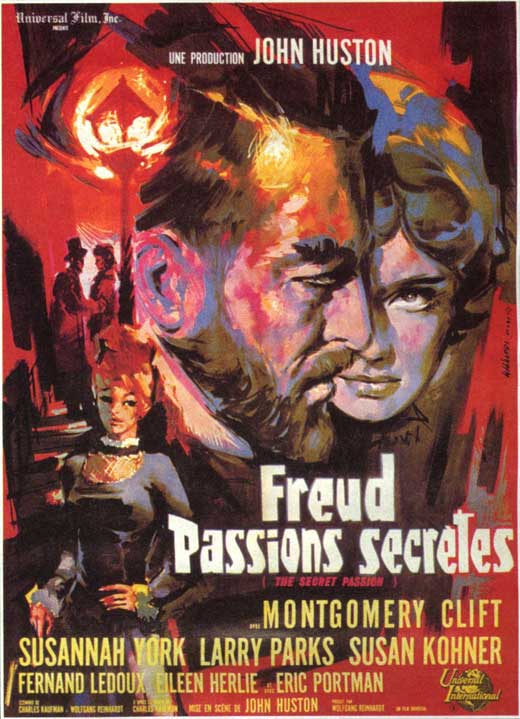 Freud (1962) French poster