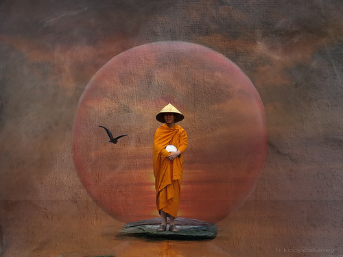 Learning to be patient, Waiting Monk