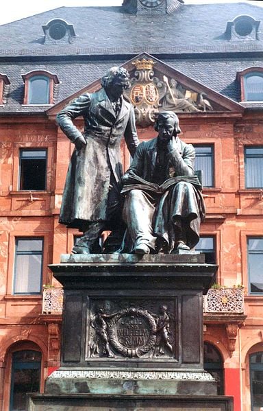 Statue of the Brothers Grimm.