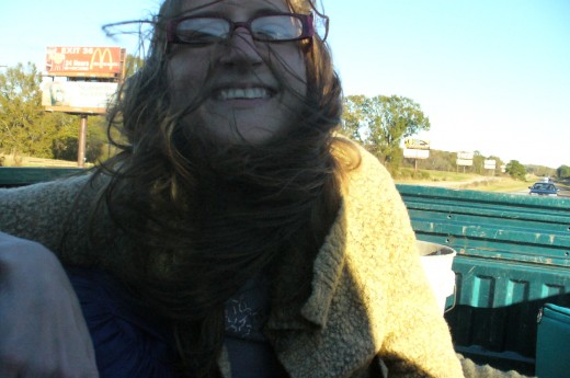 Wind makes for ratty hair