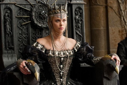 Charlize Theron as the Evil Queen