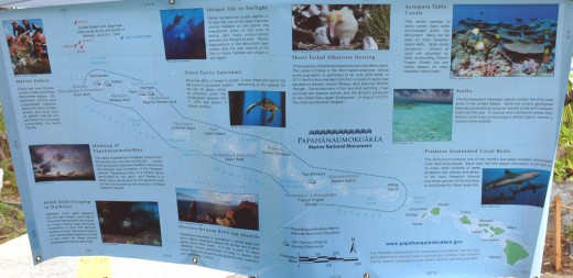 Map of Marine National Monument