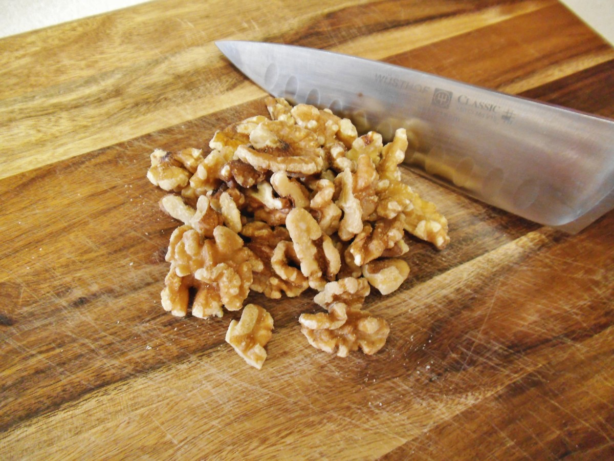 The walnuts add flavor, crunch, and protein.  If you are not a fan of walnuts, you can add other ingredients such as dry Asian noodles.   