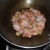 Fry the chicken for two to three minutes on each side. Fry the chicken for two to three minutes on each side.
