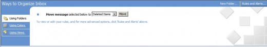 Organize Outlook Inbox