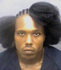 Arrested mid-haircut. 
