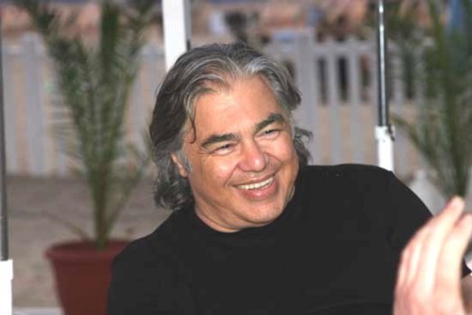 The late Aaron Russo at the Cannes Film Festival.