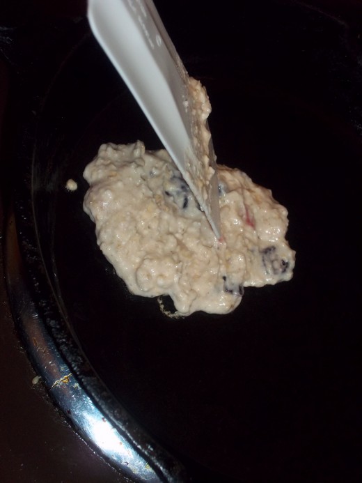 First try to make cookie about 1/2" thick. Carefully