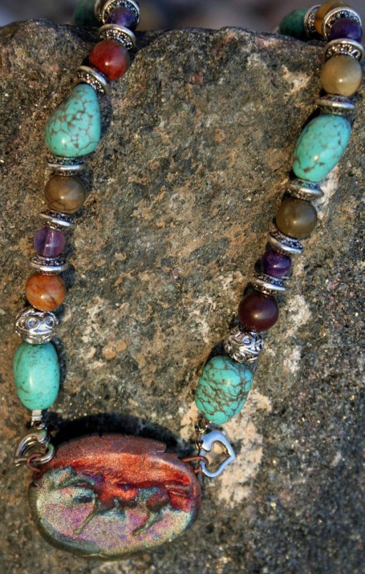 Just one of the many items used in an online auction to benefit animal rescues.