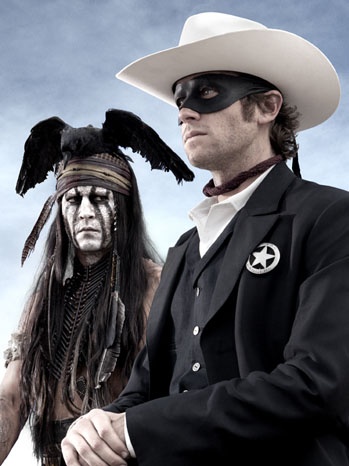Tonto with his friend the Lone Ranger
