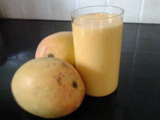 Quick and easy, this delicious Mango Lassi is a perfect summer drink.