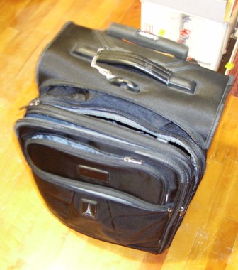 This Travelpro bag is great for airports, train stations and bus terminals. Bob Ewing photo
