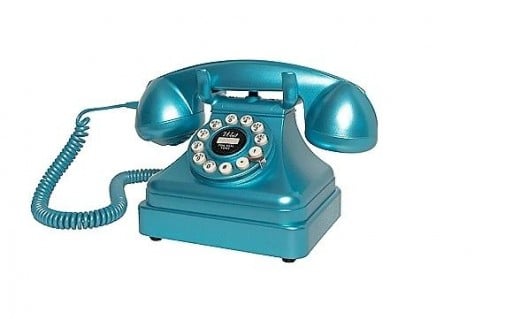 If you were lucky, you had a "pretty" phone in a color.