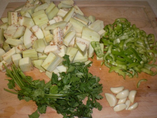Everything but the scallions/leek