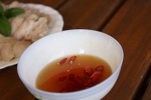 Typical dipping sauce, fish sauce