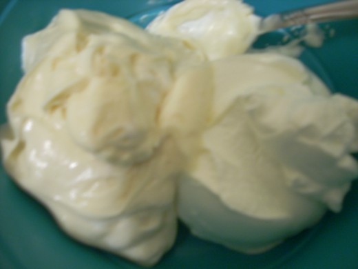 Sour Cream and mayonnaise