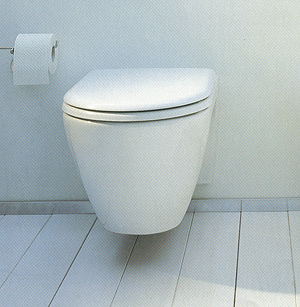 Duravit Starck 2 Wall Mounted Toilet