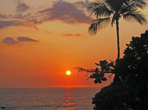 Sunset in Kona