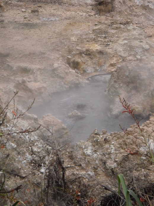 Boiling mud hole