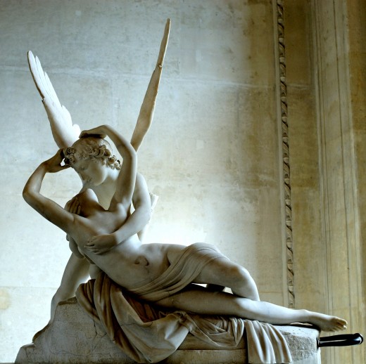 This is by far the most famous neo-classical sculpture ever commissioned. It was sculpted by Antonio Canova. It was first commissioned in 1787. 