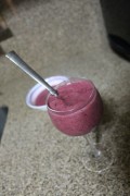 Smoothie Recipe: Sorrel, Mango and Blueberry Slush