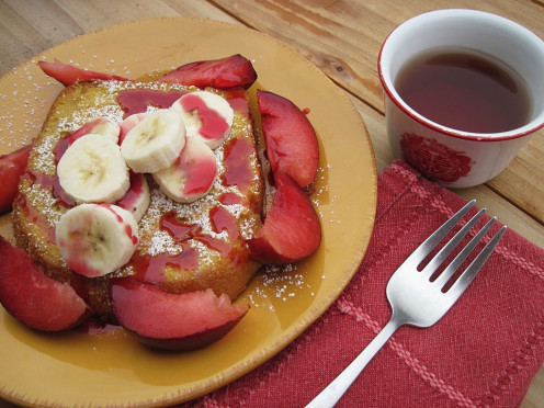 French Toast with Coconut Oil