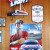 Nascar memorabilia in main dining room. Note the vintage paneling on the walls. Nascar memorabilia in main dining room. Note the vintage paneling on the walls.