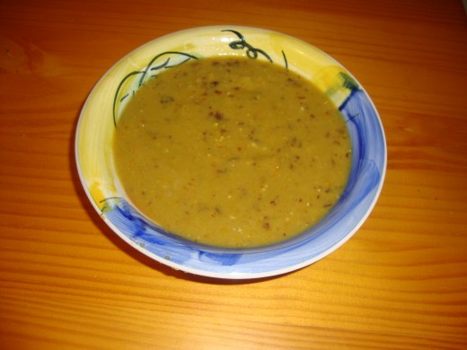 Image: Warm Pea Soup