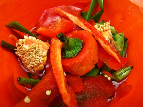Vegetables, a kind of plant foods, are a staple in Asian diet.