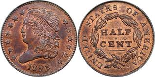 This is the style of the Classic Head half cent.