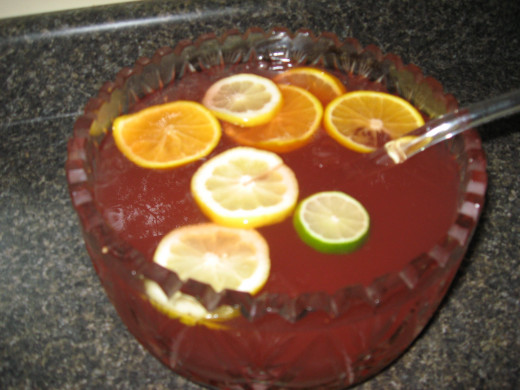 one of my easy punch recipes