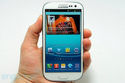 The Samsung Galaxy S III features S Voice, which lets you send emails, send texts, search your smart phone and more by speaking into your phone.