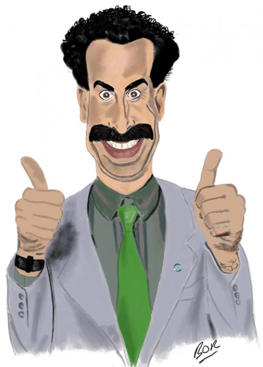 Borat in Tucson "Throw the Jew Down the Well"