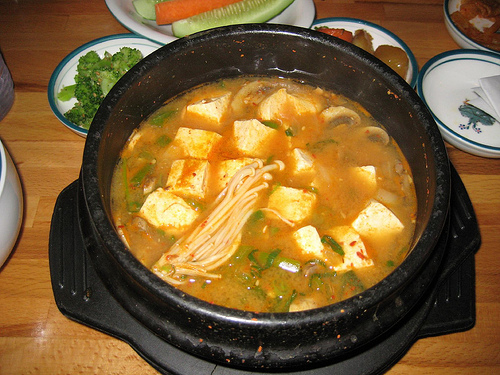 Soy products such as miso and tofu have some of the highest levels of phytoestrogens. Photo by unforth.