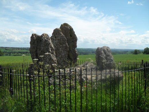 The Whispering Knights at the Rollright Stones