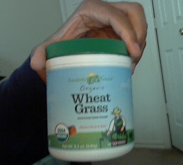 Shot I took of me holding this product using my computer webcam.