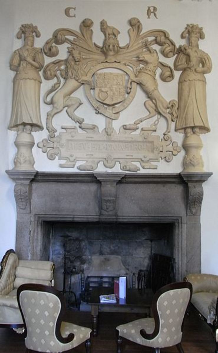 The old wood fireplaces and chimney flues were large enough for a man, or at least an older boy, to clean.