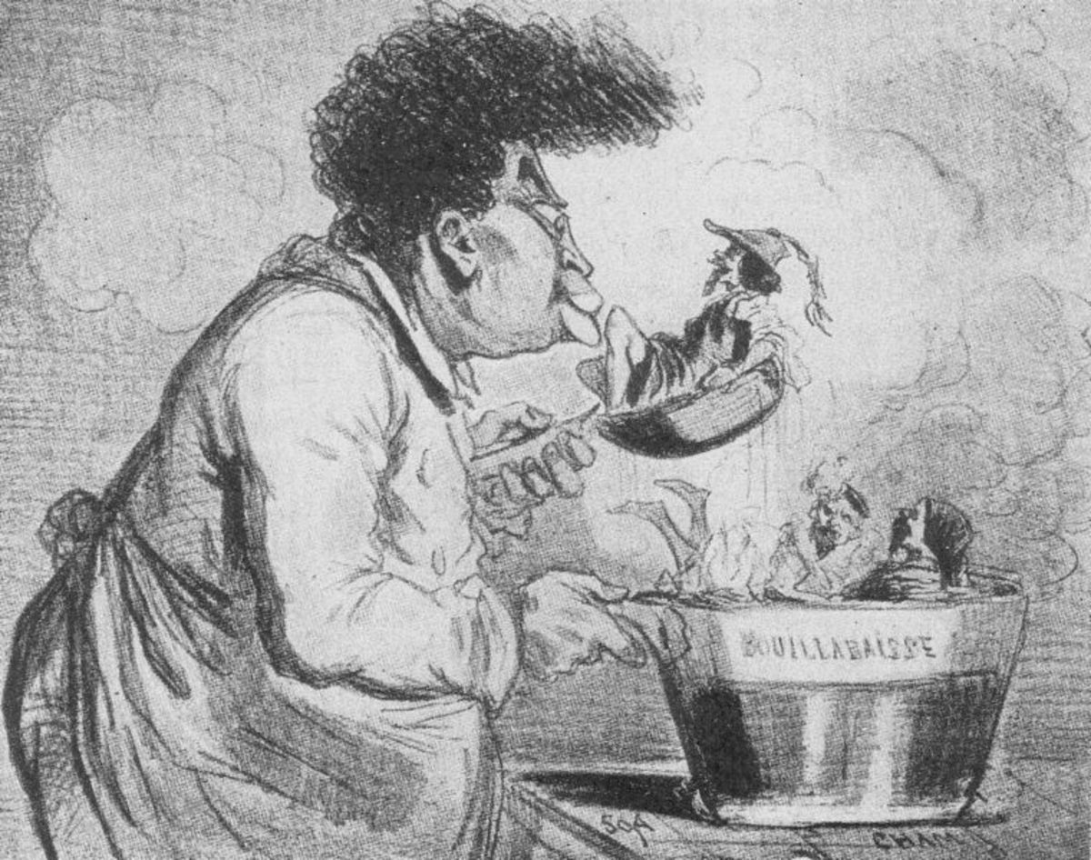 Romantic Comedy: The Quadroon Chef - Alexander Dumas concocting his own bouillabaisse of romance.