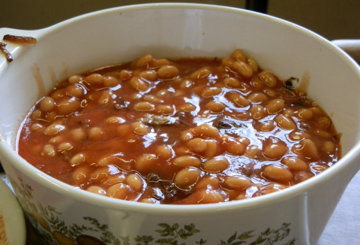 add can of baked beans