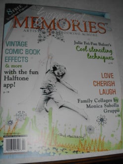 Somerset Memories Artistic Scrapbooking Spring 2012 Issue Review