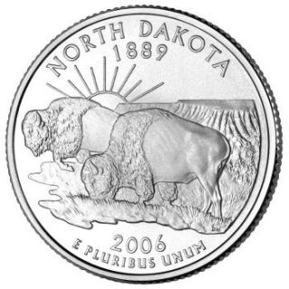 The Official North Dakota State Quarter