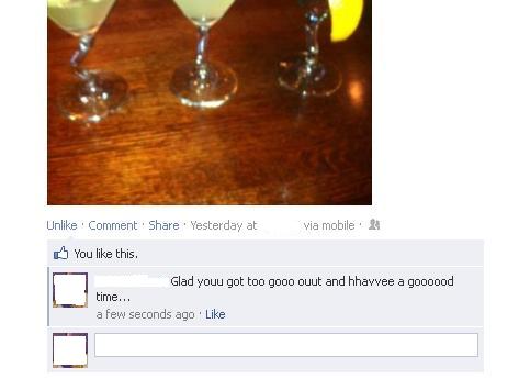 Navigate to the Facebook comment you want to edit.