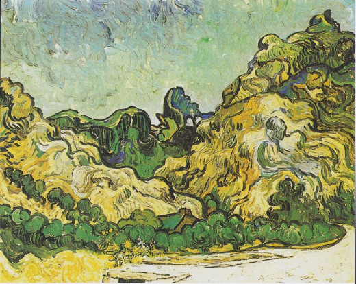 Van Gogh- Mountains at St Remy