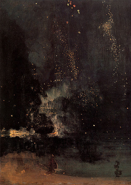 Whistler- Nocturne in Black and Gold, The Falling Rocket