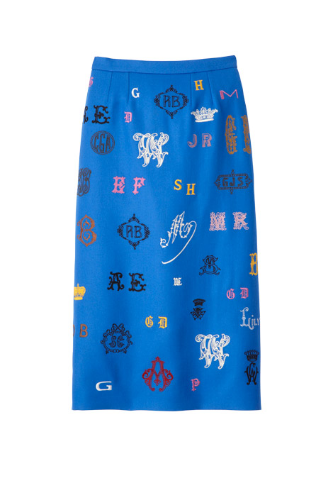 Write a love letter with Stella McCartney's embroidered skirt