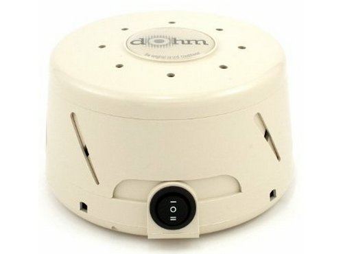 Dohm-DS Dual Speed Sound Conditioner by Marpac. If bought from Amazon.com, product packaging comes certified as Frustration Free by Amazon and package contents include Sound Conditioner, power cord and user manual.