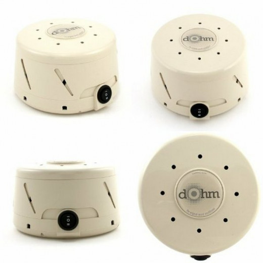The tone and volume of Dohm-DS Dual Speed Sound Conditioner can be adjusted by rotating the cap and the collar of the device.